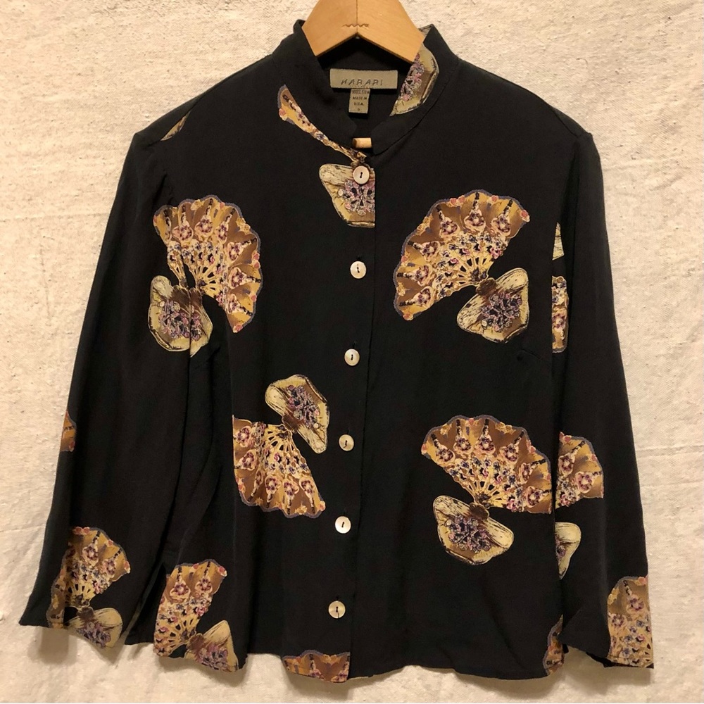 vintage silk top